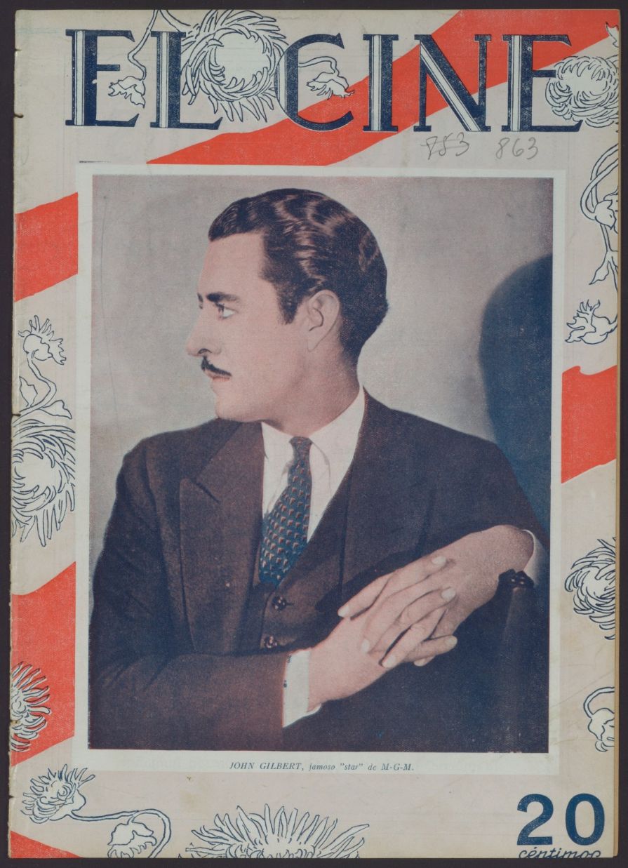 CINE | EL magazine side cover Issue 863 18 October 1928