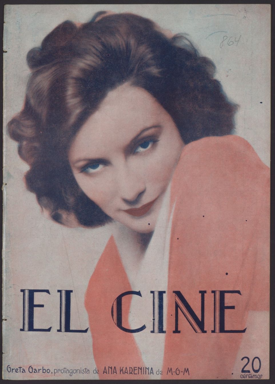 CINE | EL magazine side cover Issue 864 25 October 1928