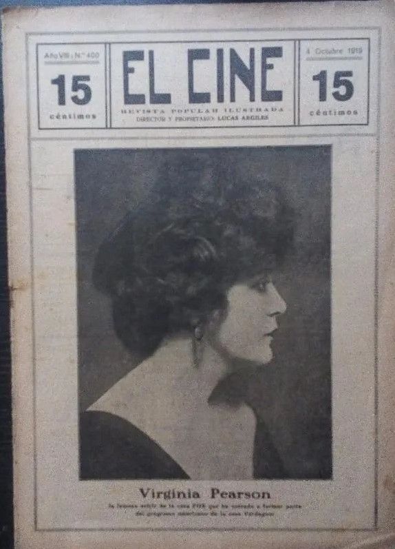CINE | EL magazine side cover Issue 400 4 October 1919
