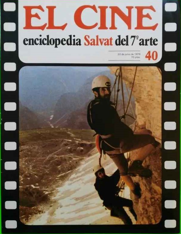 CINE | EL (Enciclopedia Salvat Del 7 Arte) magazine side cover Issue 40 20 June 1979