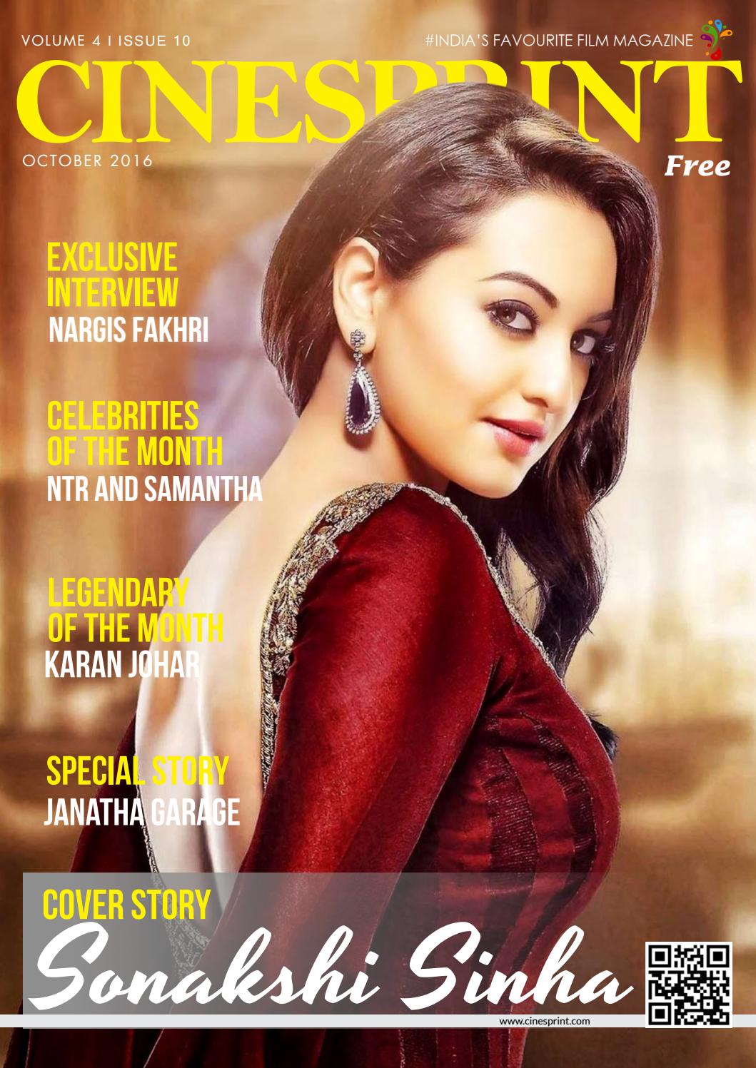CINESPRINT magazine side cover October 2016