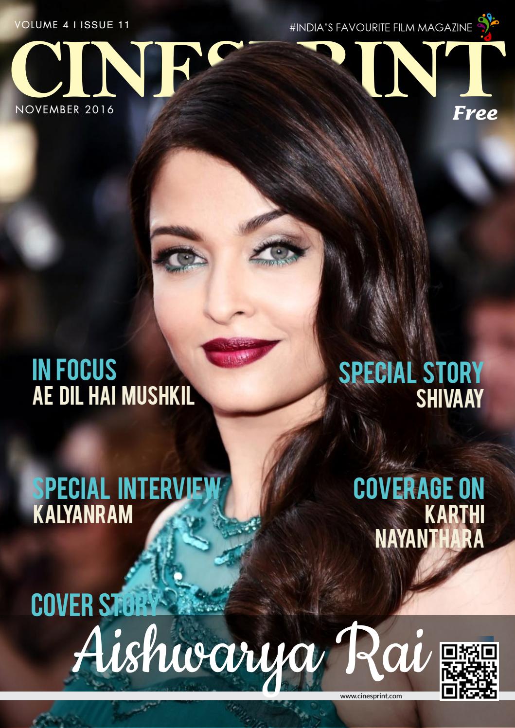 CINESPRINT magazine side cover November 2016