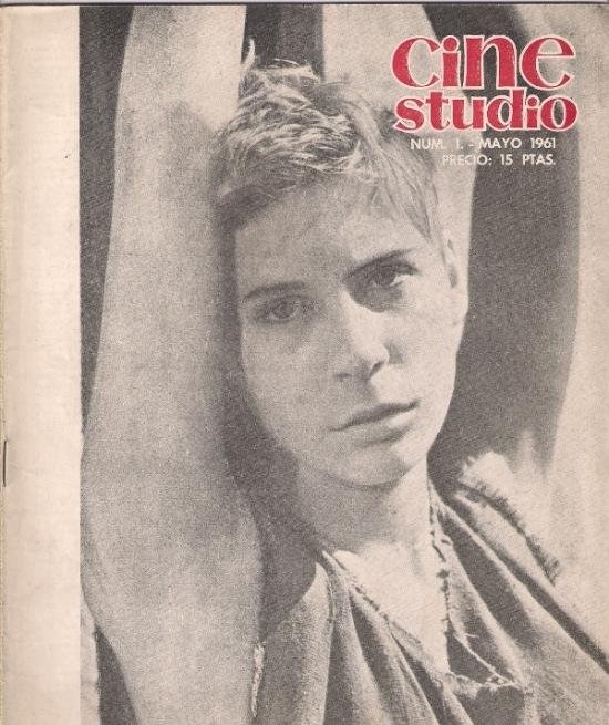 CINESTUDIO magazine side cover Issue 1 May 1961