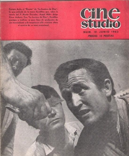 CINESTUDIO magazine side cover Issue 10 June 1963