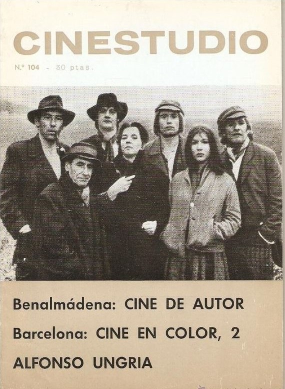 CINESTUDIO magazine side cover Issue 104 January 1972