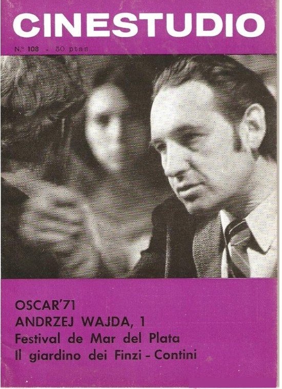 CINESTUDIO magazine side cover Issue 108 May 1972