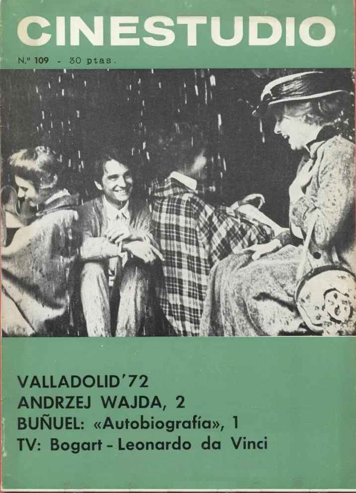 CINESTUDIO magazine side cover Issue 109 June 1972