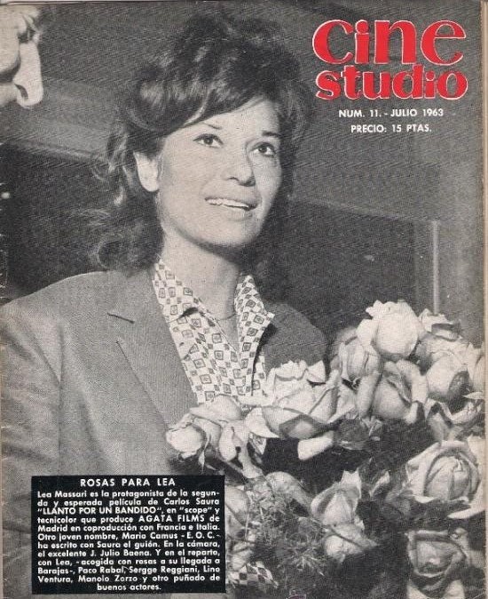 CINESTUDIO magazine side cover Issue 11 July 1963