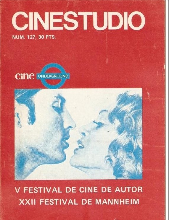 CINESTUDIO magazine side cover Issue 127 December 1973
