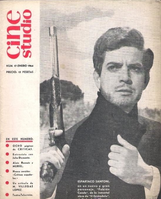 CINESTUDIO magazine side cover Issue 17 January 1964