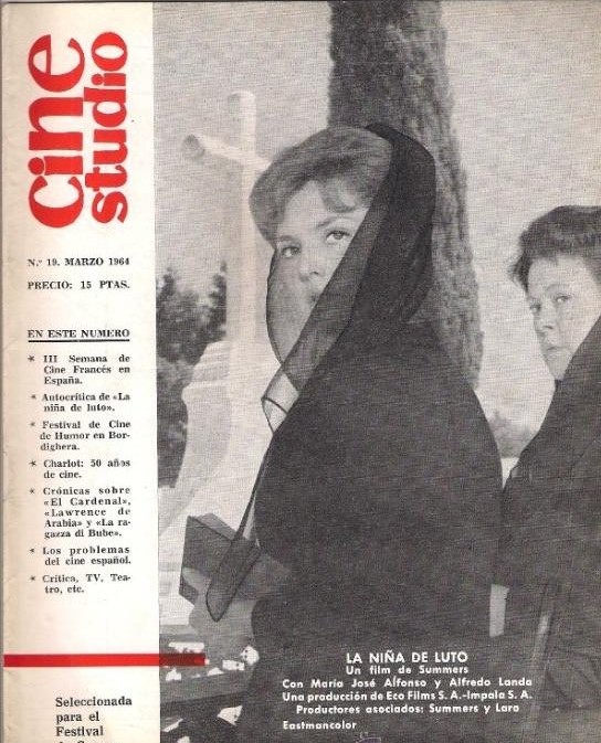 CINESTUDIO magazine side cover Issue 19 March 1964