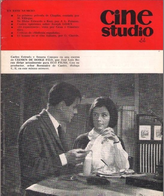 CINESTUDIO magazine side cover Issue 22 June 1964