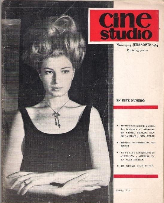 CINESTUDIO magazine side cover Issue 23/24 July/August 1964