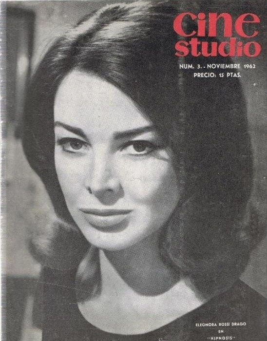 CINESTUDIO magazine side cover Issue 3 November 1962