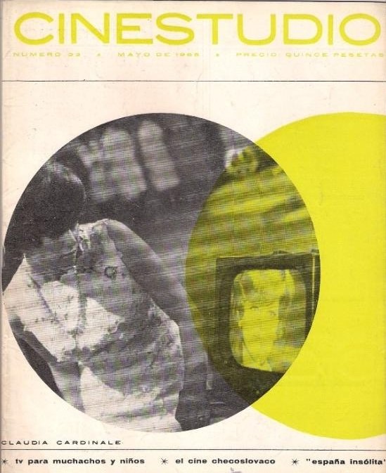 CINESTUDIO magazine side cover Issue 33 May 1965