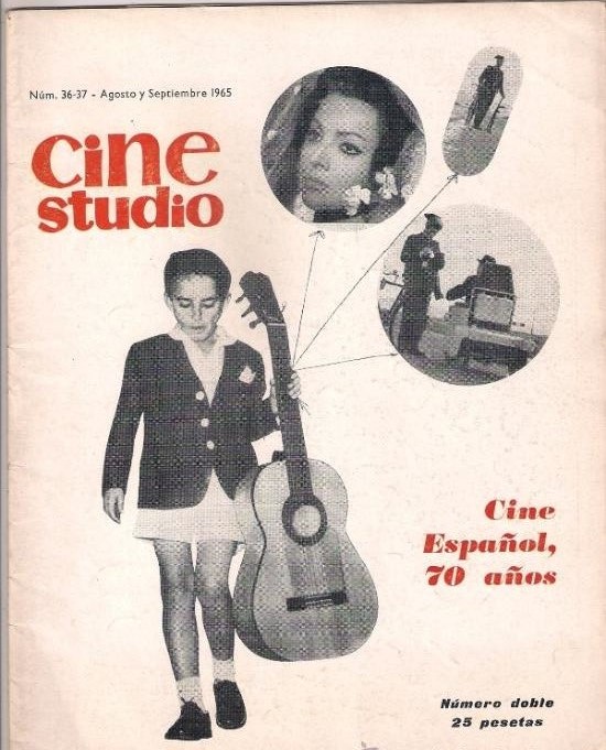 CINESTUDIO magazine side cover Issue 36/37 August/September 1965