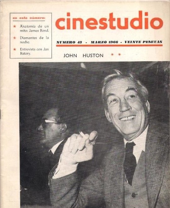 CINESTUDIO magazine side cover Issue 43 March 1966