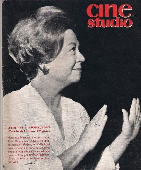 CINESTUDIO magazine side cover Issue 44 April 1966