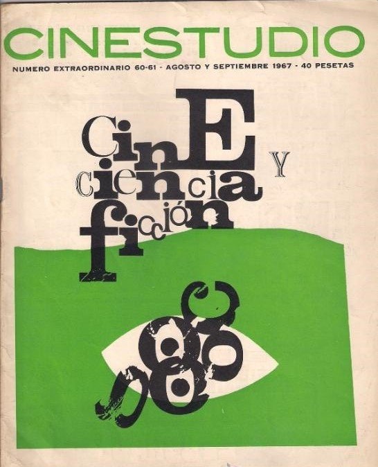 CINESTUDIO magazine side cover Issue 60/61 August/September 1967