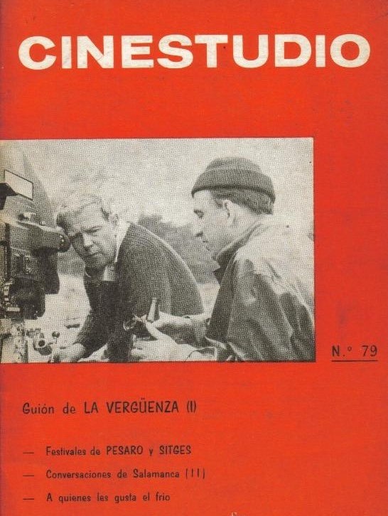 CINESTUDIO magazine side cover Issue 79  1969
