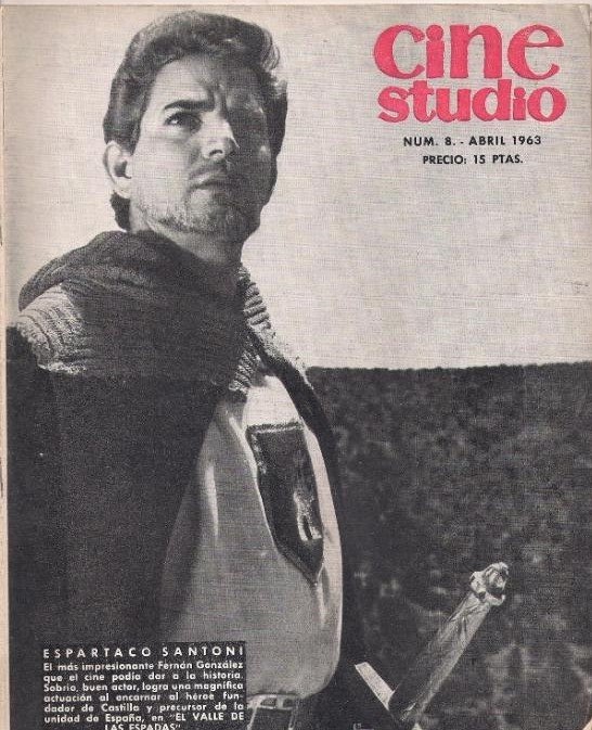 CINESTUDIO magazine side cover Issue 8 April 1963