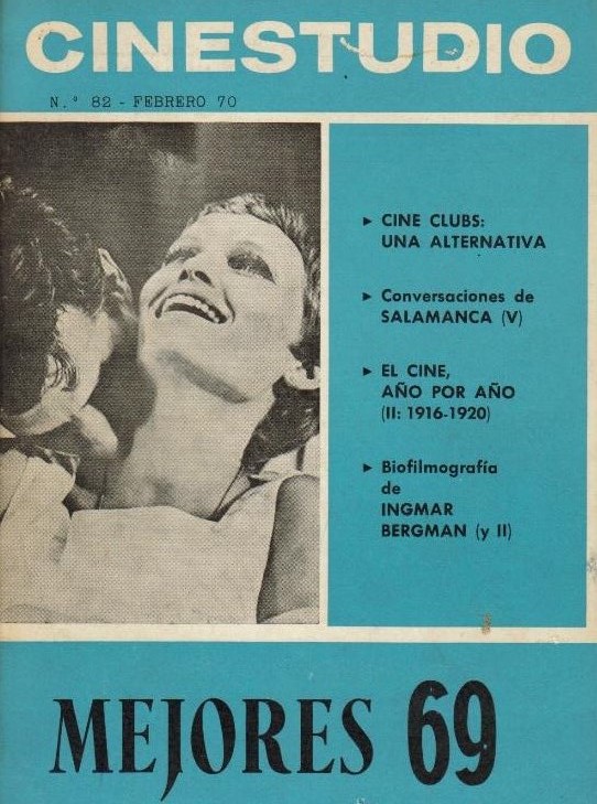 CINESTUDIO magazine side cover Issue 82 February 1970