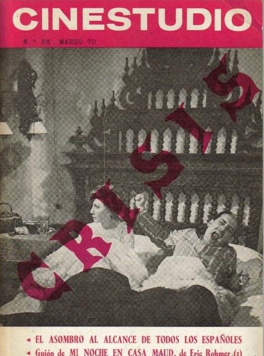 CINESTUDIO magazine side cover Issue 83 March 1970