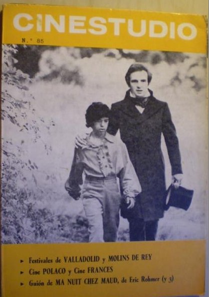 CINESTUDIO magazine side cover Issue 85 May 1970