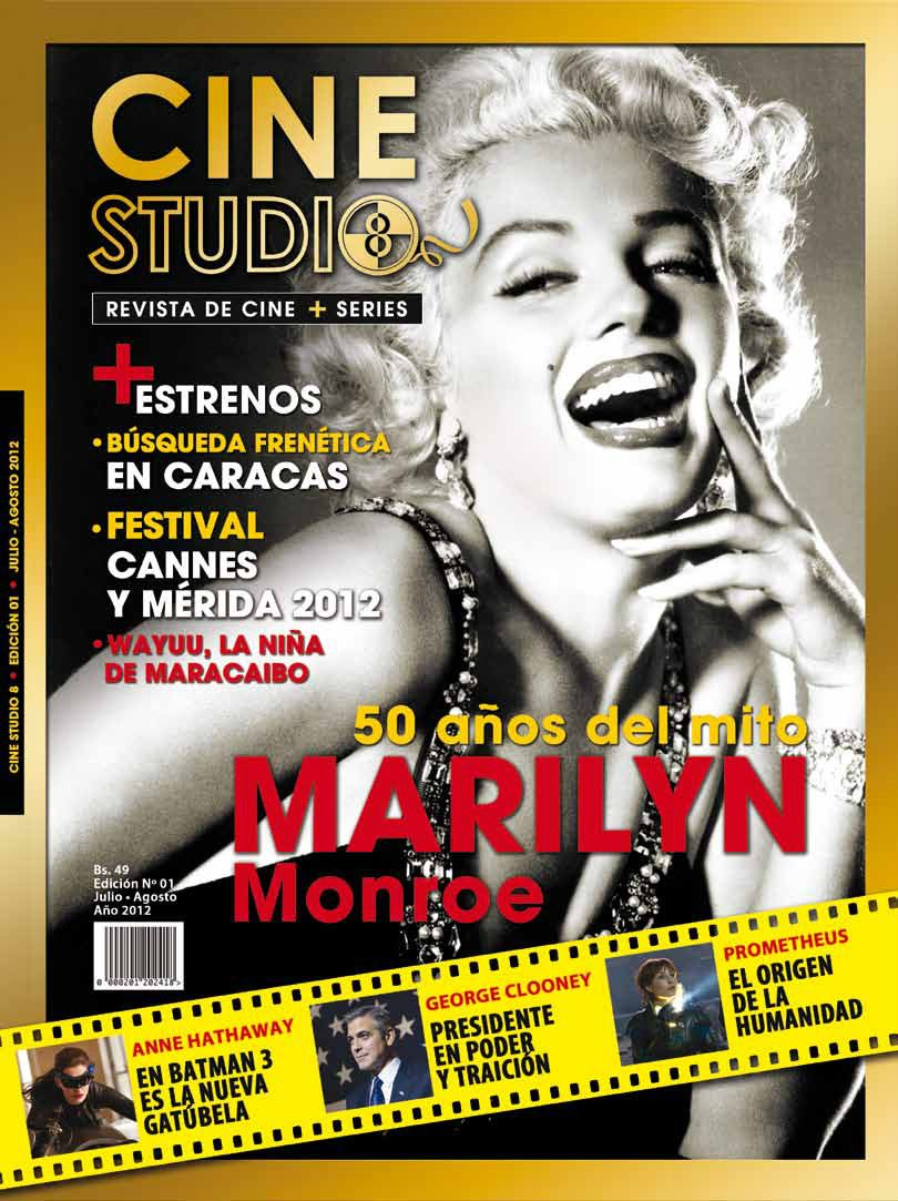 CINE STUDIO 8 magazine side cover Issue 1 July/August 2012