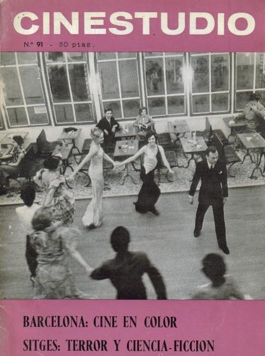 CINESTUDIO magazine side cover Issue 91 November 1970