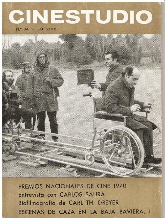 CINESTUDIO magazine side cover Issue 94 February 1971