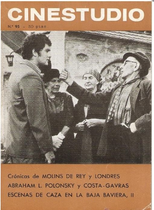 CINESTUDIO magazine side cover Issue 95 March 1971