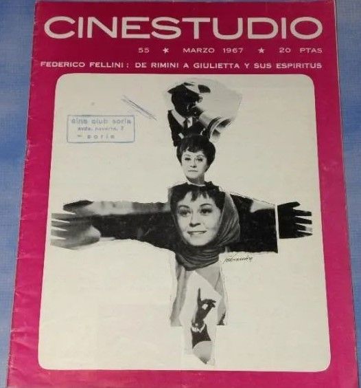 CINESTUDIO magazine side cover Issue 55  March 1967