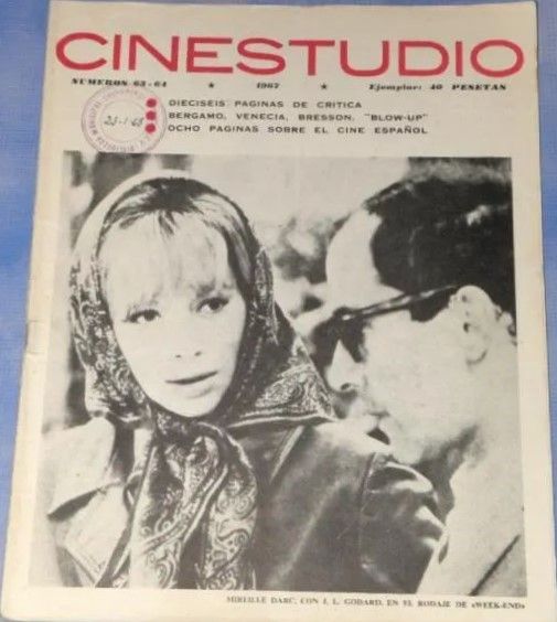 CINESTUDIO magazine side cover Issue 63-64   1967
