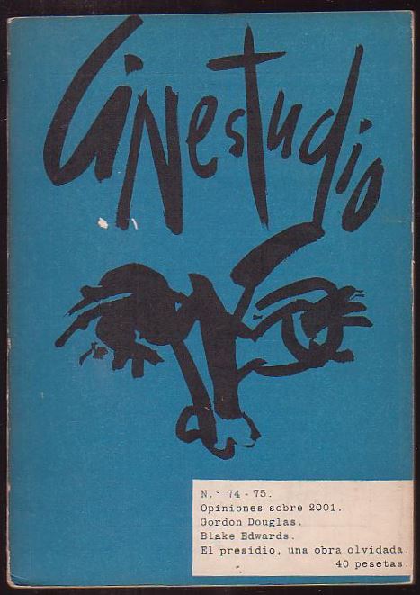 CINESTUDIO magazine side cover Issue 74/75  1969