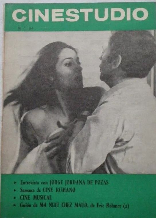 CINESTUDIO magazine side cover Issue 84  April 1970