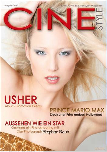 CINESTYLE magazine side cover April 2010