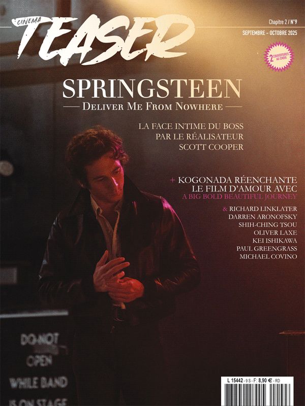 CINEMA TEASER magazine side cover  Vol 2 No  9  September/October 2025