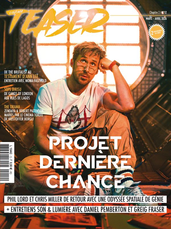 CINEMA TEASER magazine side cover  Vol 2 No  12  March/April 2026