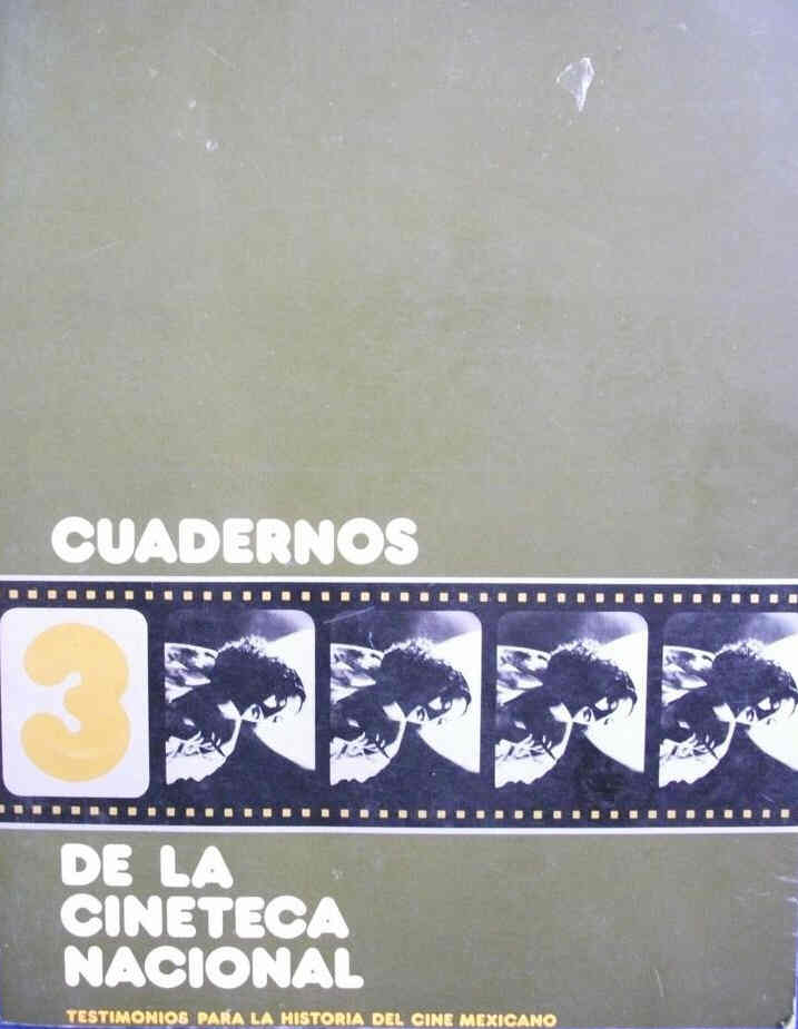 CINETECA NACIONAL magazine side cover Issue 3  1976