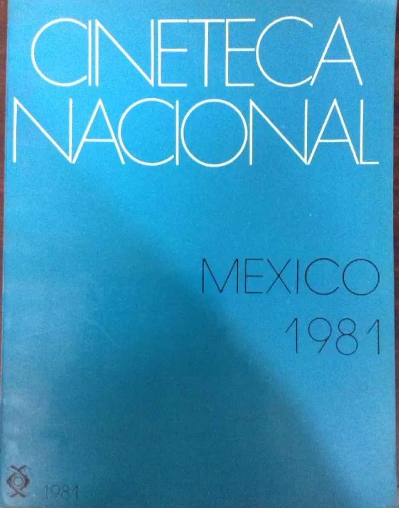CINETECA NACIONAL magazine side cover   1981