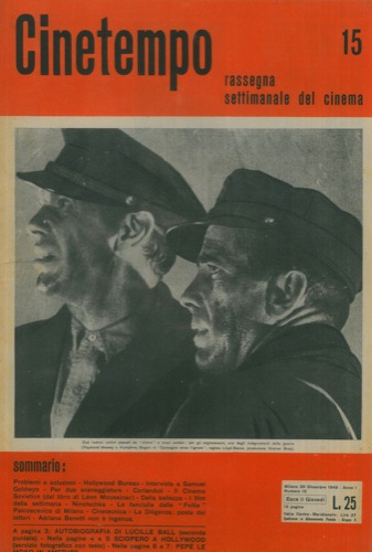 CINETEMPO magazine side cover Issue 15  