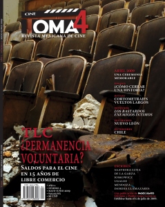 CINE TOMA magazine side cover Issue 4 May/June 2009