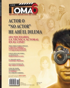 CINE TOMA magazine side cover Issue 6 September/October 2009