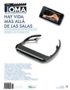 CINE TOMA magazine side cover Issue 11 July/August 2010