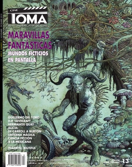 CINE TOMA magazine side cover Issue 13 November/December 2010