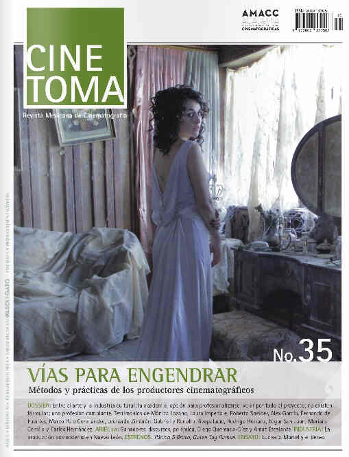 CINE TOMA magazine side cover Issue 35 July/August 2014