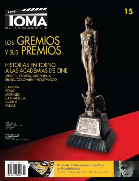 CINE TOMA magazine side cover Issue 15 March/April 2011