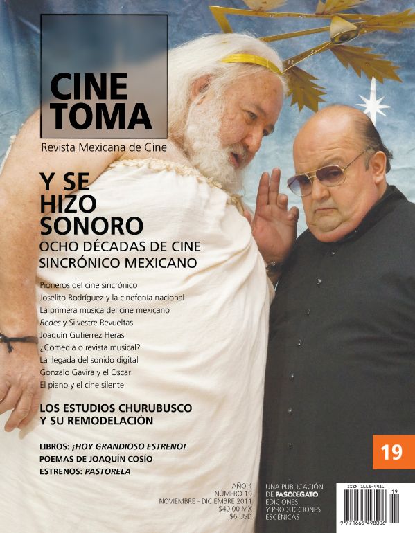 CINE TOMA magazine side cover Issue 19 November/December 2011
