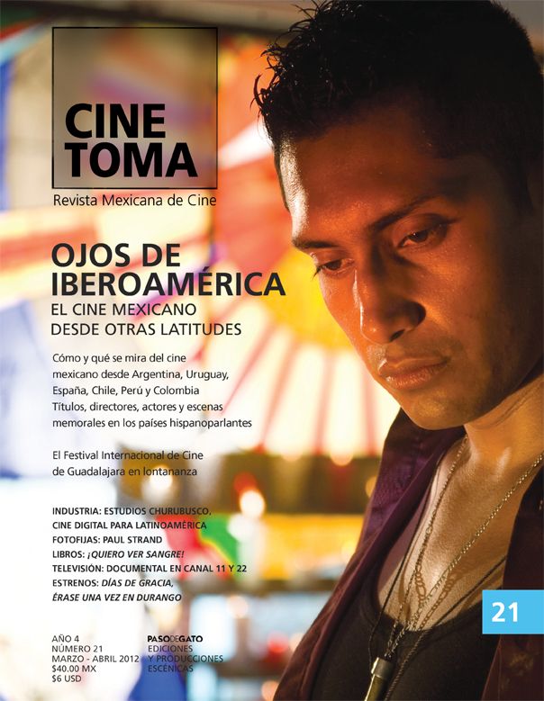 CINE TOMA magazine side cover Issue 21 March/April 2012